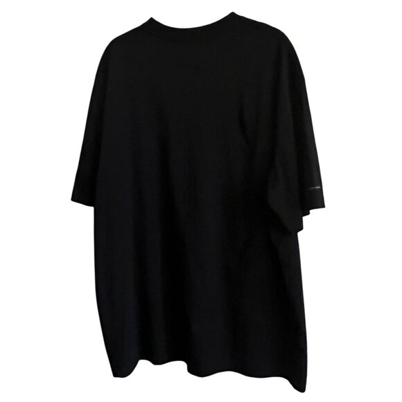 P. Diddy Sean John XXXL 3XL Original Fit Black & Metallic Bllue Branded Tshirt C - Picture 4 of 12